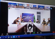 Kajari Kuansing Mengikuti Rakerda Tahun 2021 Secara Daring