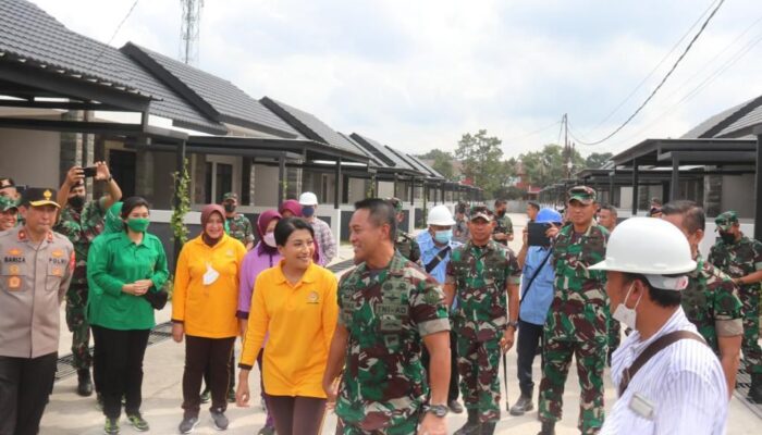 Jenderal TNI Andika Perkasa Datang, Prajurit Satuan Kavaleri Miliki Hunian Baru
