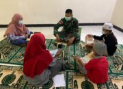 Satgas Pamtas RI-PNG Yonif 711/Raksatama Ajarkan Mengaji Kepada Anak-anak di Perbatasan