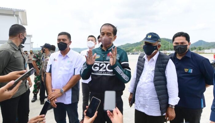 Presiden dan Ibu Iriana Tinjau Kesiapan Sirkuit Internasional Mandalika