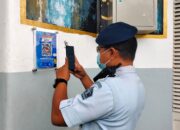 Lapas Pemuda Kelas IIA Tangerang Pasang Barcode E-Trolling
