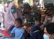 Tinjau Vaksinasi Serentak,Pangdam I/BB Dan Kapoldasu Ungkap Dua Kunci Penting Atasi Omicron