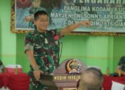 Pangdam Tekankan Prajurit Kodim 1616/Gianyar Tegakkan Disiplin Prokes dan Vaksinasi