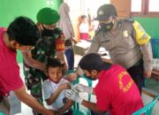 Polsek Langgam Sukses Gelar Gebyar Vaksinasi di Desa Segati