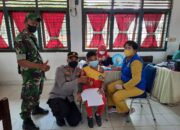 Polsek Ukui Akan Lakukan Vaksinasi Booster Setiap Hari Bersama Puskesmas Ukui di Kecamatan Ukui