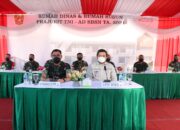 Pangdam XII/Tpr Ikuti Peresmian Pembangunan Rumah Dinas SBSN oleh Kasad