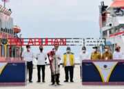 Pangdam I/BB Mendampingi Presiden RI Meresmikan  Infrastruktur di Kawasan Danau Toba