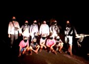 Polres Kepulauan Talaud Gagalkan Balapan Liar Serta Amankan 6 Pemuda dan 3 Unit Motor.