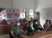 Kementrian Agraria RI, Polres, Pemkab dan PC NU Labuhanbatu Selatan Laksanakan Vaksinasi Booster Serentak