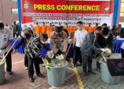 Polda Riau Musnahkan 48,68 KG Sabu, 14 Pelaku Digulung.