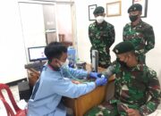 Prajurit Yonif Raider 300/Bjw Sigap Melaksanakan Donor Darah Untuk Membantu Warga yang Membutuhkan