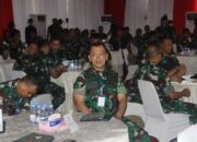 Dandim Palangka Raya Ikuti Apel Komandan Satuan Tersebar Kodam XII Tanjungpura Tahun 2022