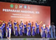 Kontingan Pesparawi Kabupaten Halmahera Barat Meraih Medali Emas dan Perak di Ajang Perparawi Tingkat Nasional ke VIII Yogyakarta.