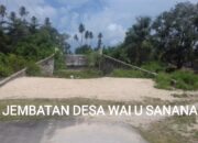 GMNI Sula Menilai DPRD Tak Memiliki Eksistensi, Jembatan Desa Wai. U Layak di Museumkan.