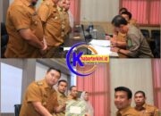 Bupati Hadiri Penandatanganan Perjanjian Kinerja Kepala OPD Labuhanbatu Utara