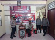 Jelang HUT Bhayangkara ke 76, Kapolres Talaud Pantau Vaksinasi Massal Covid 19 di Beo