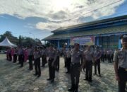 Puluhan Anggota Polri Polres Baubau Mendapat Kenaikan Pangkat di Hari Bhayangkara.