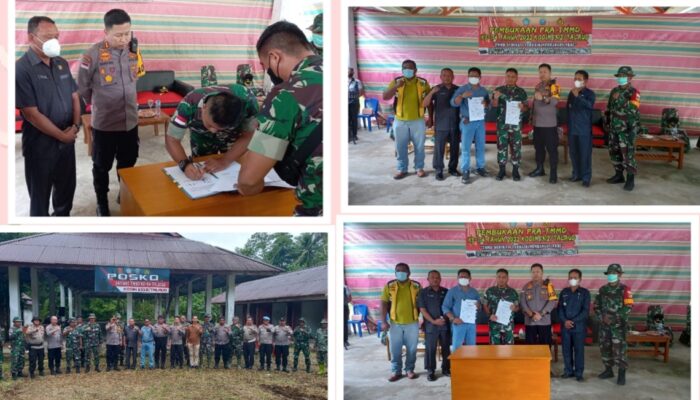 Kapolres Hadiri Kegiatan TTMD ke-114 Kodim 1312/Talaud.