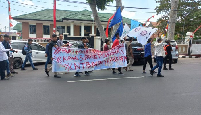 Gembong Narkoba NTB Disidang, OKP Cipayung Plus Minta Majelis Vonis Berat