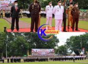 Polres Labuhanbatu Gelar Upacara Peringatan Hari Bhayangkara Ke-76