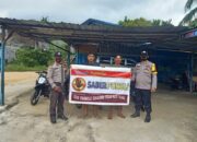 Polsek Pangkalan Lesung Giat Sosialisasikan Saber Pungli