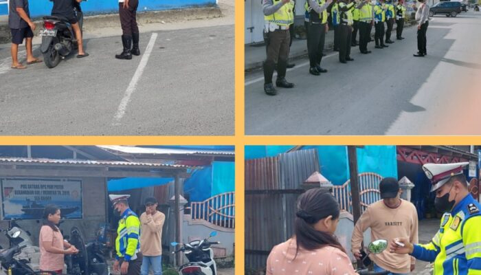 Hasil Operasi Patuh Samrat 2022 di Polres Kabupaten Kepulauan Talaud