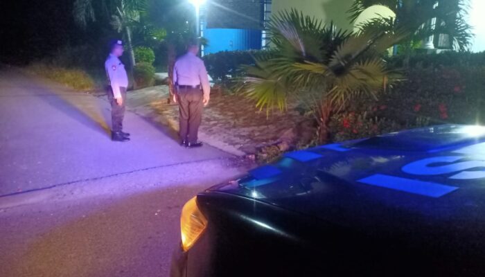 Polsek Pangkalan Kuras Gunakan Roda Dua dan Empat Laksanakan Patroli Blue Light