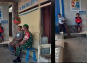 Babinsa Koramil 1312-01/Kecamatan Kabaruan Mengajak Disiplin Prokes Kepada Masyarakat.