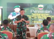 Pangdam I/BB resmikan bangunan kantor Koramil 02/Sekupang Kodim 0316/Batam