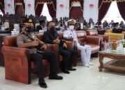 Kapolres Kepulauan Talaud Hadiri Rapat Paripurna DPRD, Mendengarkan Pidato Kenegaraan Presiden RI