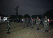 Apel Malam Latsar Bela Negara Oleh Masing-Masing Dan SSK