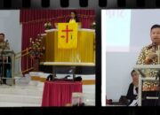 Safari Rohani Kapolres Kepulauan Talaud di Jemaat Germita Sangkundiman Kelurahan Melonguane Timur