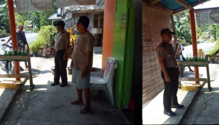 Giat Perdana Kapolsek Gemeh Bersama Personil Polsek Gemeh