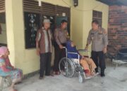 Polda Riau Kembali Salurkan Bantuan Kursi Roda, Kombes Sunarto : Alhamdulillah, Sudah 10 Unit Disalurkan