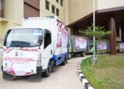Bantuan Kemanusiaan Polda Riau untuk Korban Gempa Cianjur Tiba di Jakarta