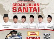HUT Ke- 15 Gerindra Adakan Kegiatan Jalan Santai Di Pekanbaru – Riau