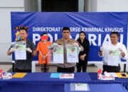 Polda Riau Ungkap Tindak Pidana Perbankan Kerugian 6,7 Milyar, Mantan Relationship Manager Bank Dibekuk.