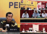 Asisten Intelijen Kejaksaan Tinggi Riau dan Koordinator Bidang Perdata & Tata Usaha Negara Kejaksaan Tinggi Riau Hadiri Rapat Koordinasi Kesiapsiagaan Bencana