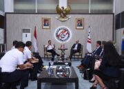 Kepala Bakamla RI Terima Kunjungan Direktur INL Enforcement