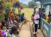 Peduli Kesehatan, Satgas Yonif 143/TWEJ Adakan Penyuluhan Bahaya TBC dan Layanan Kesehatan di Perbatasan RI