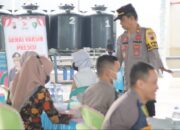 Sambut Hari Bhayangkara Ke-77 Tahun 2023, Polres Pekalongan Gelar Vaksinasi Secara Gratis