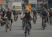Jaga Stamina Tetap Prima, Dandim Gowes Bareng Personel Kodim 0619/Purwakarta