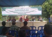 Dihadiri Bupati H Zukri, Masyarakat Desa Mak Teduh dan PT. PHE Buat Kesepakatan Realisasi Jalan Aspal