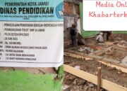 Proyek Di SMPN.14 Rp 212 Juta Tidak dilengkapi K3