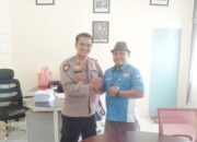 Pimpinan Umum Media Online Khabarterkini.co Beraudensi ke Polsek Tapung Hilir, di Sambut Baik.