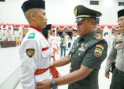 Pengukuhan Pasukan Pengibaran Bendera (PASKIBRA) Kecamatan Mandau
