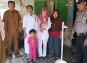 Bhabinkamtibmas Polsek Marbau Kunjungi Anak Stunting