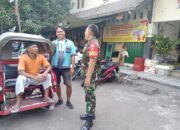 Serda Tito Koramil 03/Serengan Ingatkan Tukang Becak: Prioritaskan Keselamatan Saat Bekerja