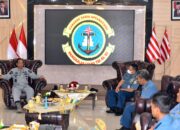 Pererat Sinergitas, Lantamal VI Terima CC Kepala Zona Tengah Bakamla RI