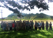 Wujud Kestabilan Pangan Nasional Yonif 9 Marinir Laksanakan Penyuluhan Kepada Petani Binaan